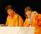 地元実行委員 廣田和樹さん（左）、石原正子さん（右）